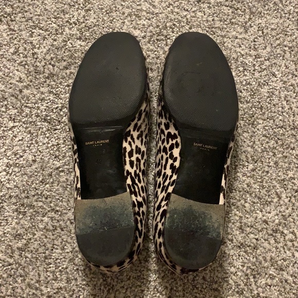 Saint Laurent Baby Cat Loafers Slides
